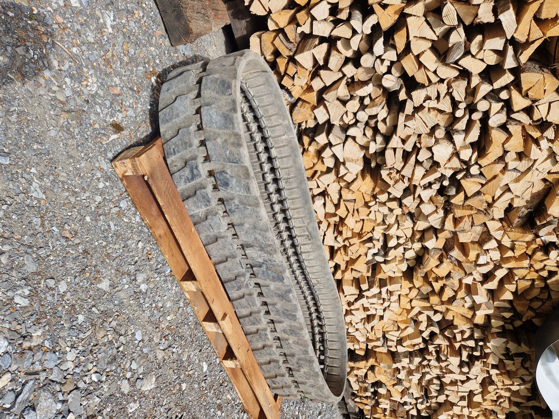 Bagger: Gummi Raupe 450x76x80 – Gebraucht aus Oberrickenbach von Sackler 3