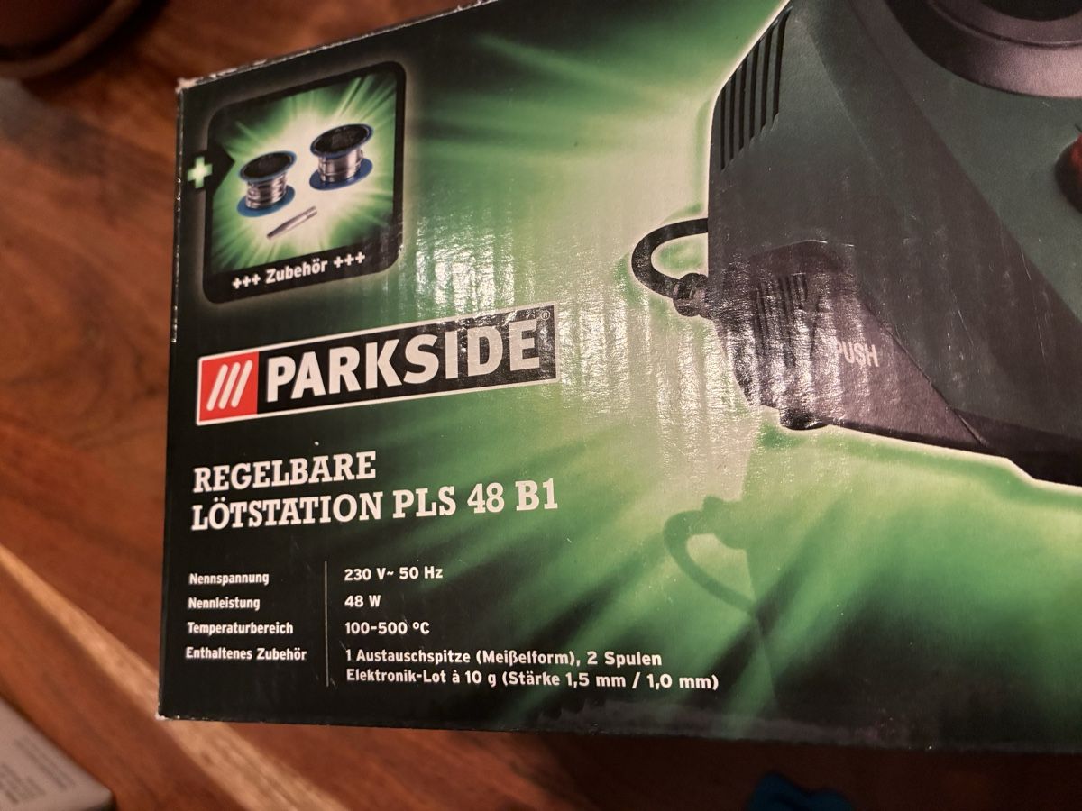 Parkside Alle Werkzeuge: Lötstation | Parkside – Gebraucht aus Wädenswil von OG8820 3