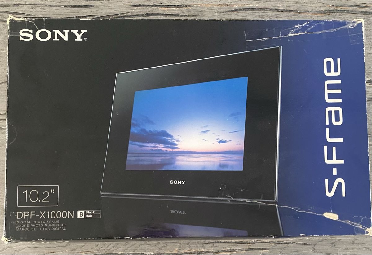 Bilderrahmen: Sony S-Frame DPF - X1000N – Gebraucht aus Volketswil von 9394