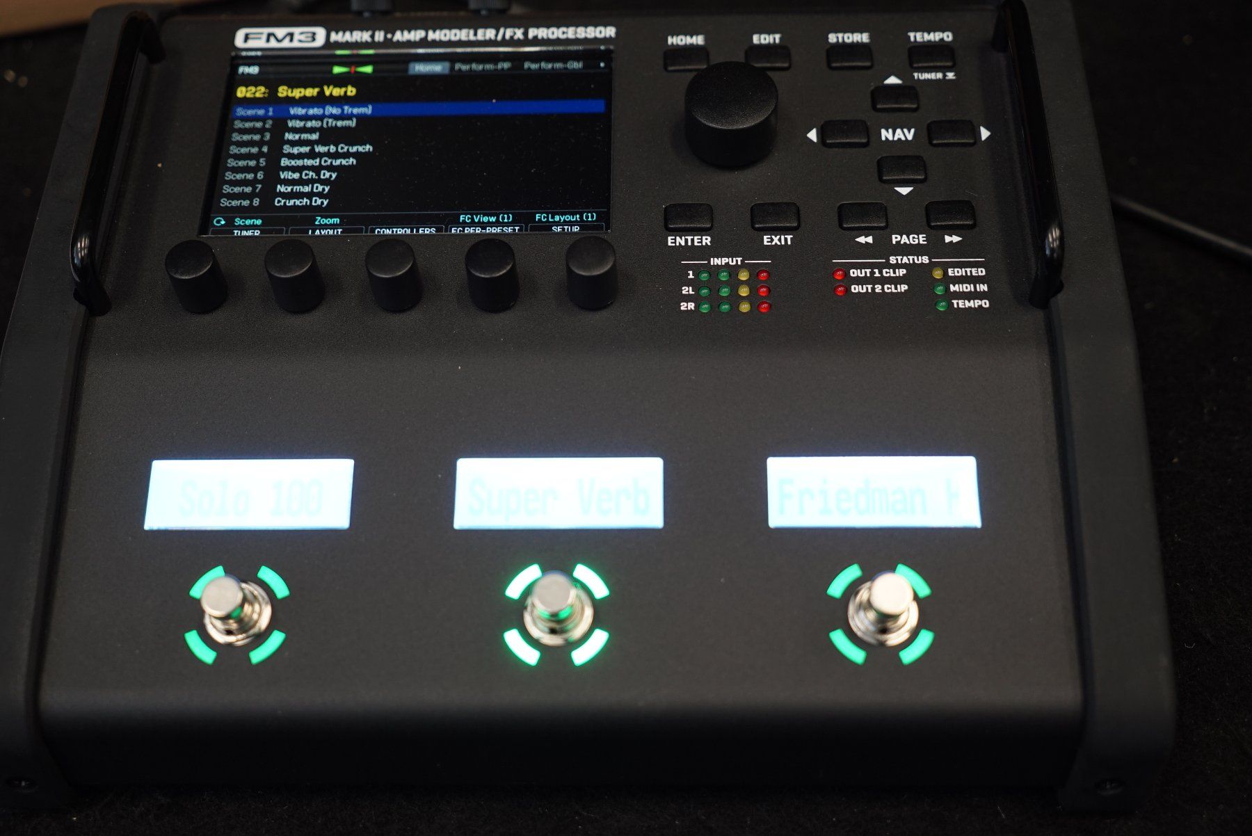 Fractal Audio Amplificatori: Fractal Audio FM3 Mark II Amp Modeler / FX Processor – Usato da Ortschwaben venduto da Musictrade 8