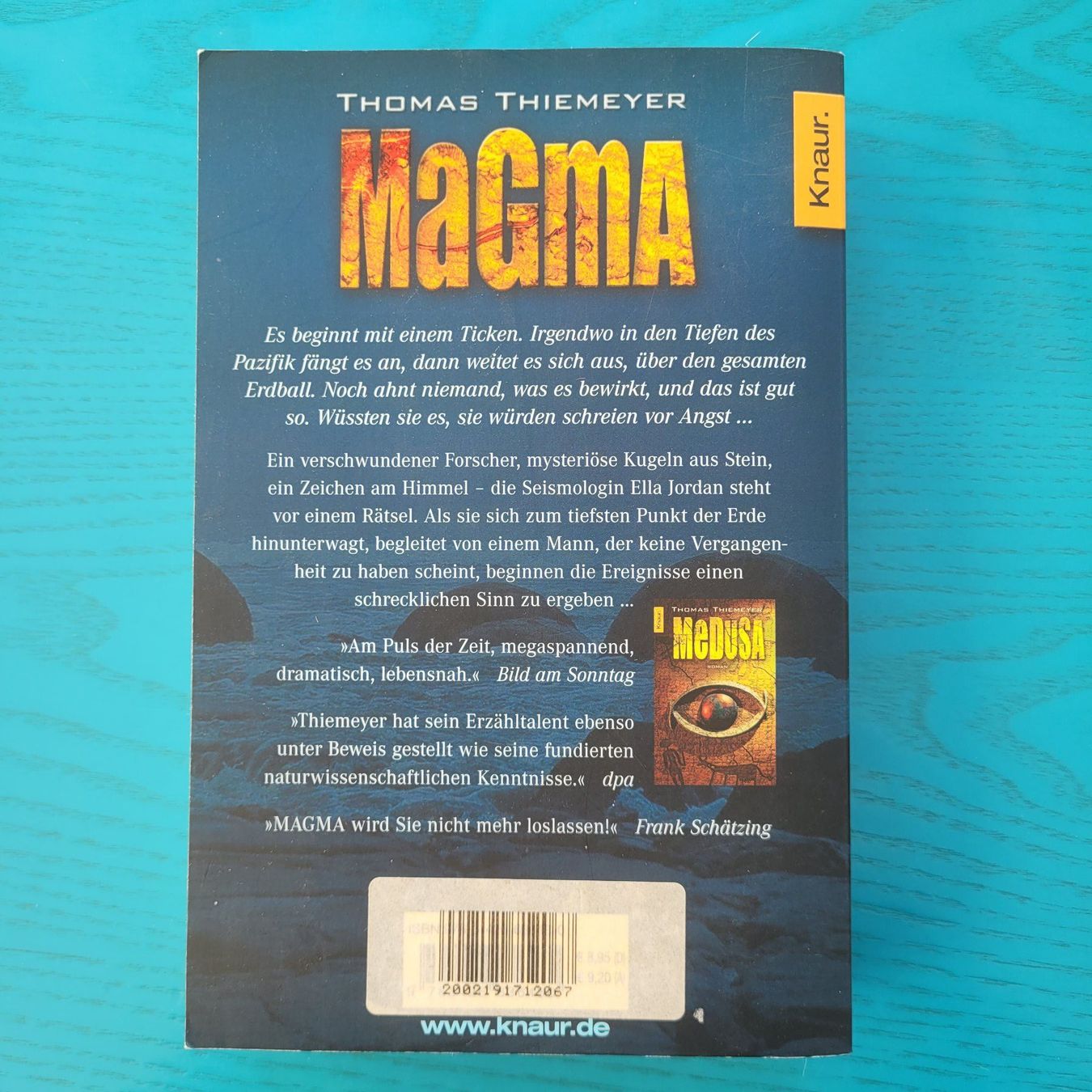 Libri: Thomas Thiemeyer- Magma – Usato da SCHÜBELBACH venduto da CoKaHa 1