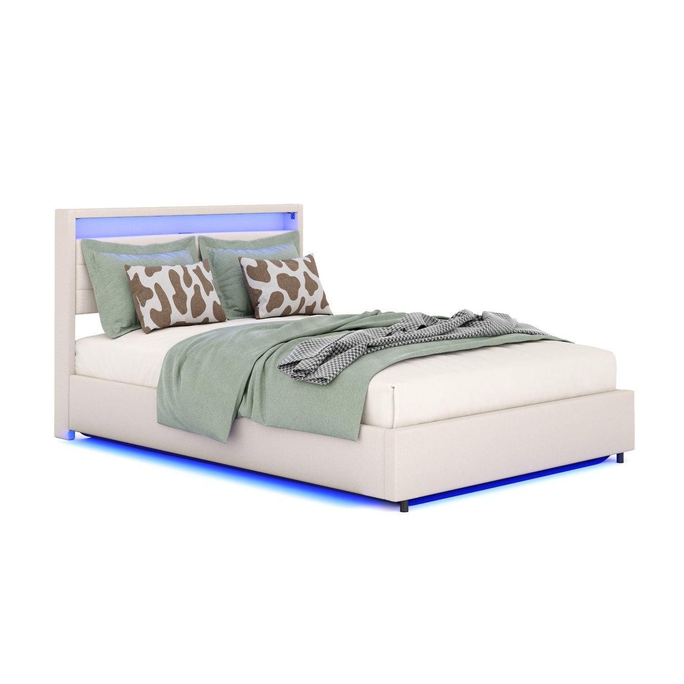 Letti: Bett 140 x 200 cm beige – Nuovo e nell'imballaggio originale da Zug venduto da Cheap-Shop 1
