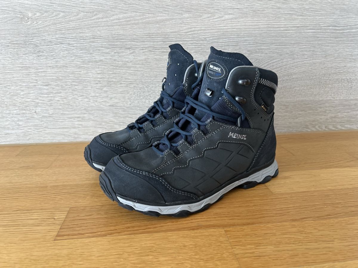 Meindl Scarpe da uomo: Meindl Tramin GTX Wanderschuhe Grösse 42.5 – Nuovo (secondo la descrizione) da Oberuzwil venduto da beaster41 1