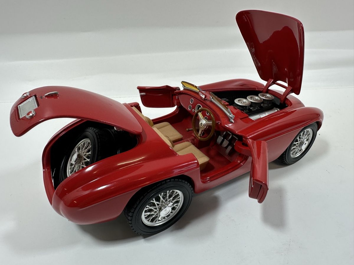Hot Wheels Modellini d'auto: Ferrari 166M 1:18, rot, HOT WHEELS – Usato da Zofingen venduto da rf9_x2xt 5