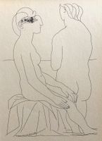 Pablo Picasso "Suite Vollard" Lithographie Blatt 78
