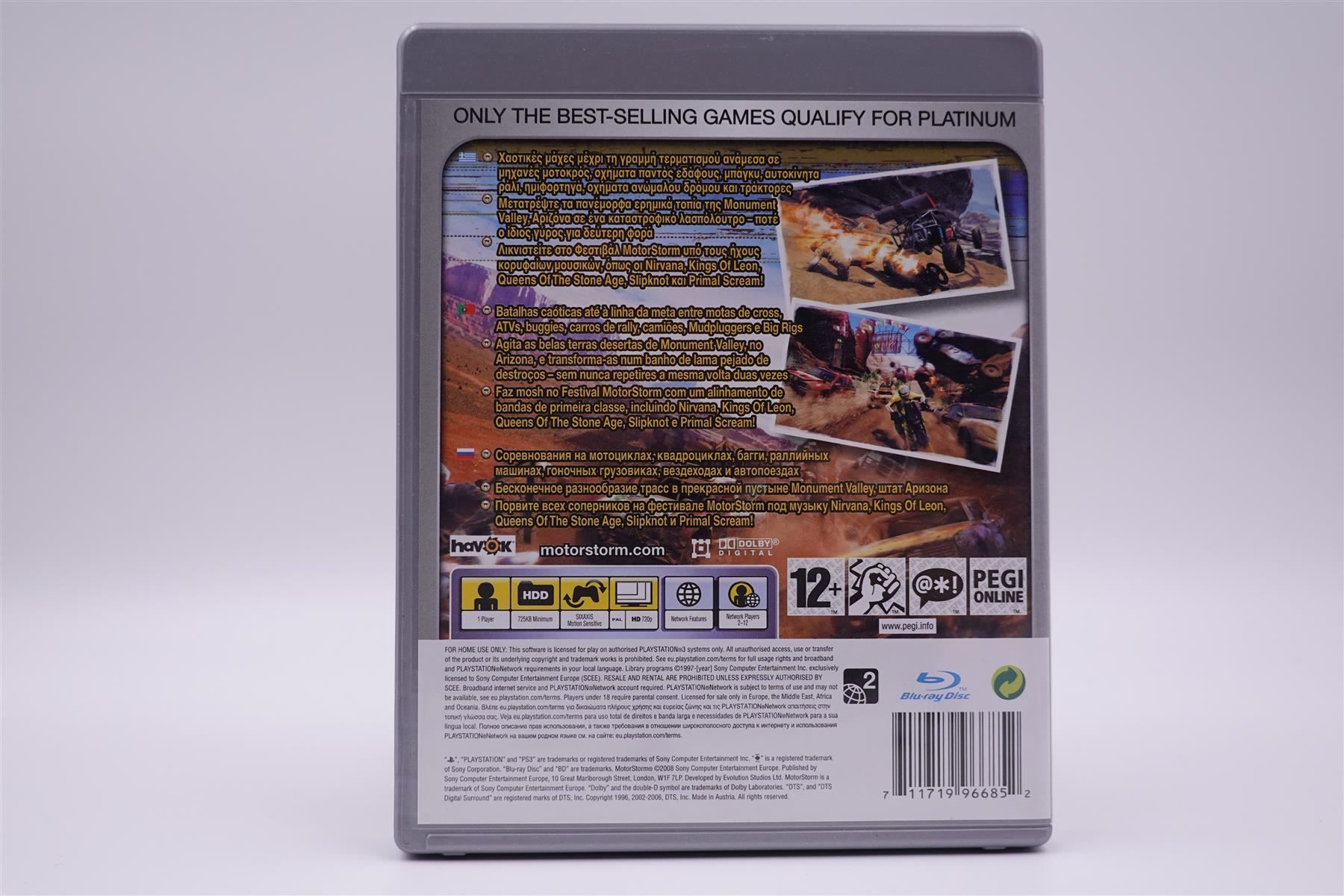 Sony Giochi: Motor Storm (PS3) – Usato da Herisau venduto da ZelliZone 1
