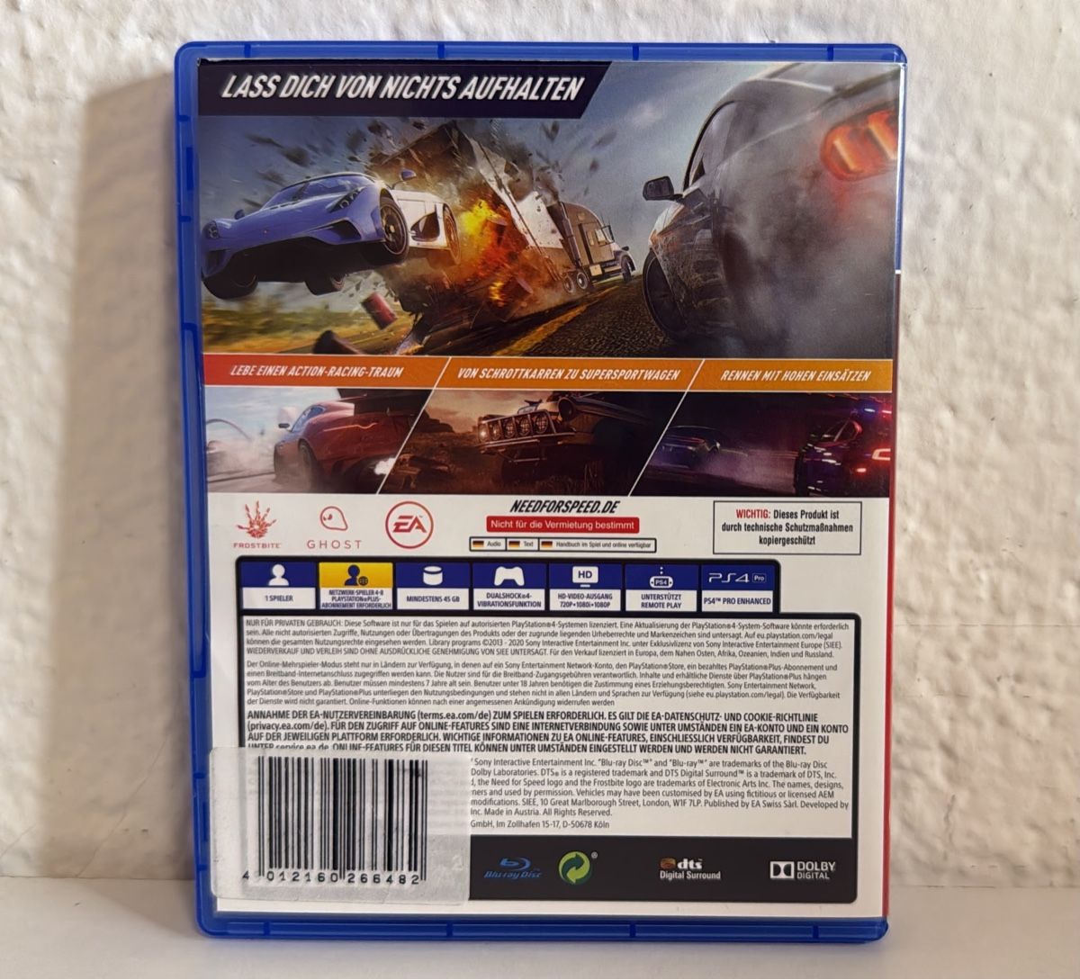 Sony Giochi: PS4/PS5 game - Need for Speed Payback PlayStation Hits – Usato da Ehrendingen venduto da bubulence 1