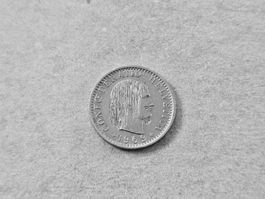 1969 20-Rappen Münze Speziell