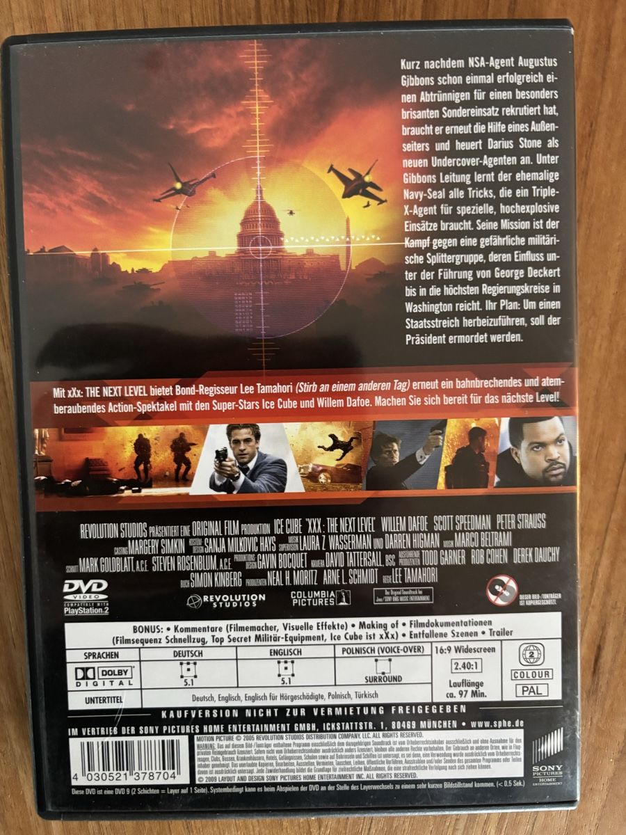 Tutti i DVDs: DVD XXX - The next Level – Usato da Belp venduto da brb66 1