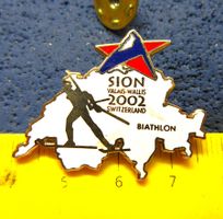 OLYMPIA PIN BIATHLON SION 2002
