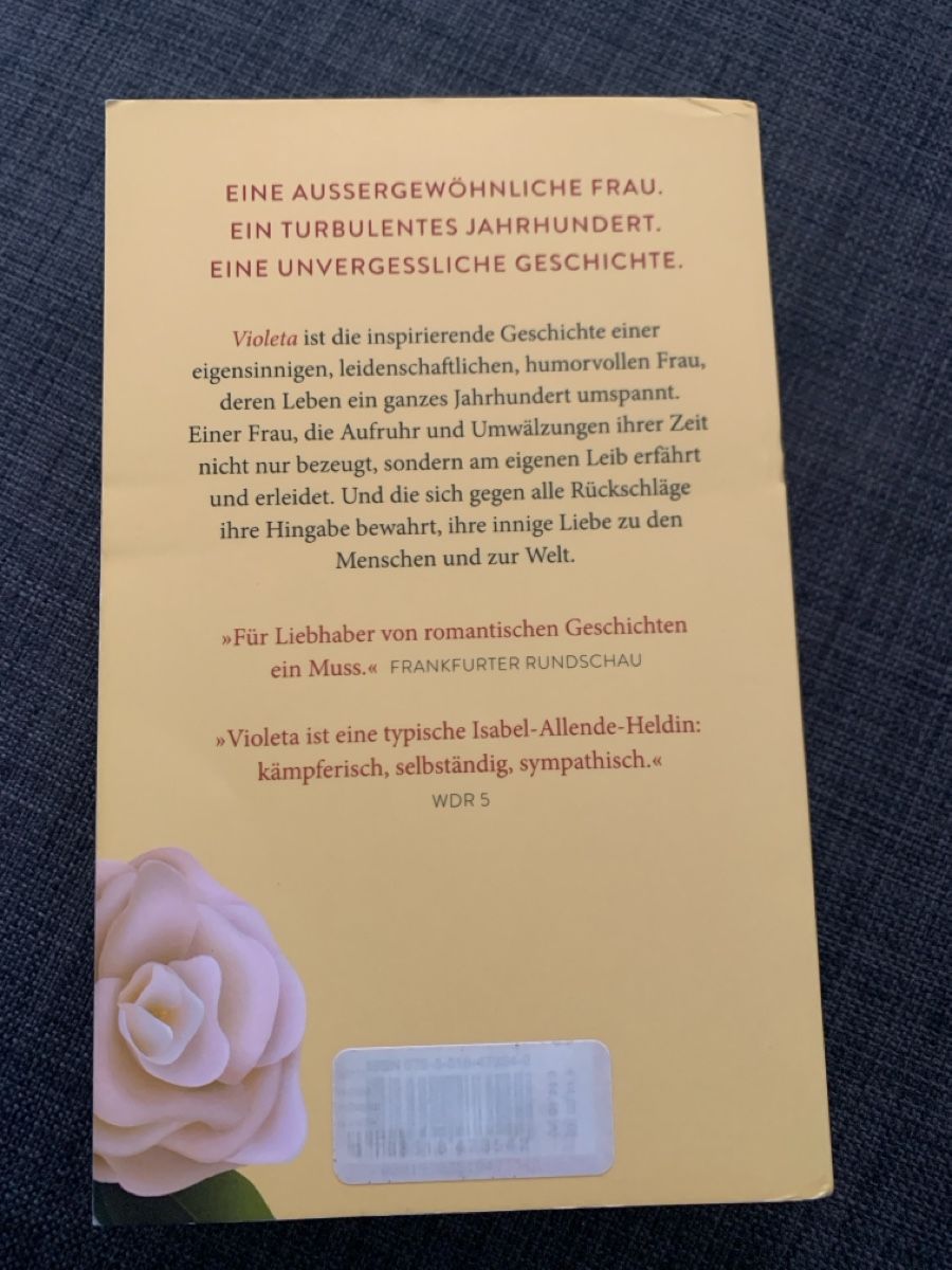 Libri: Violeta - Isabel Allende – Usato da Worb venduto da vivia_ne 1