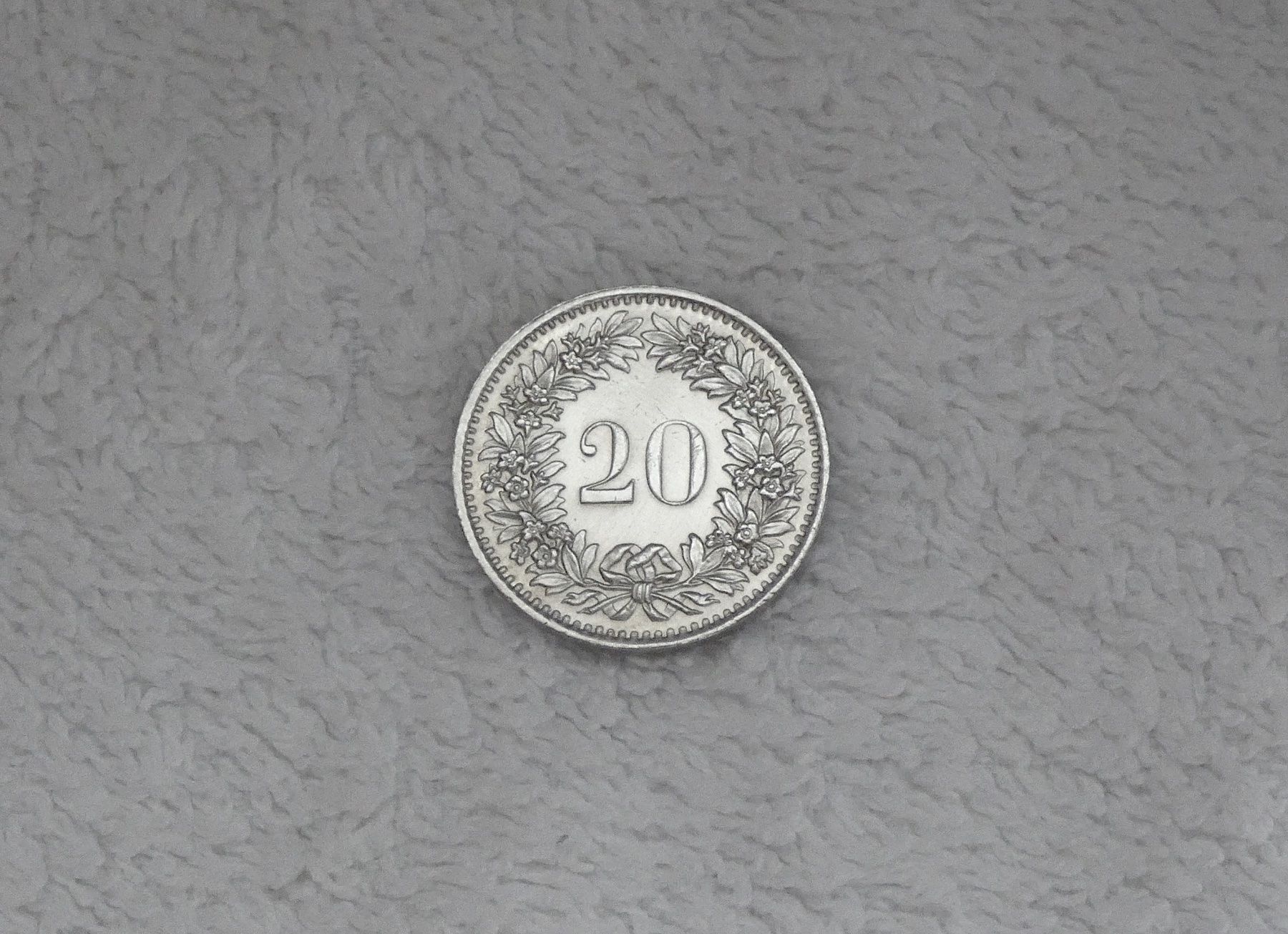 Tutti le monete: 20 centimes/rappen 1978 – Usato da Nyon venduto da Ilmi09 1