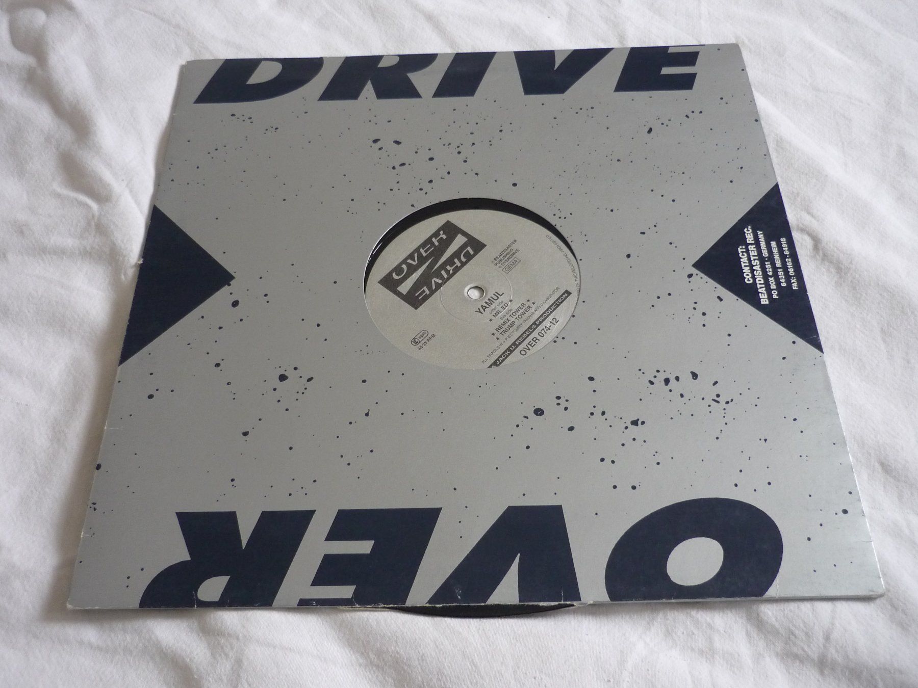 Schallplatten: Rare Techno Vinyl - Yamul - Mr. Ed - Overdrive 074 – Gebraucht aus Beringen von Flatretriever