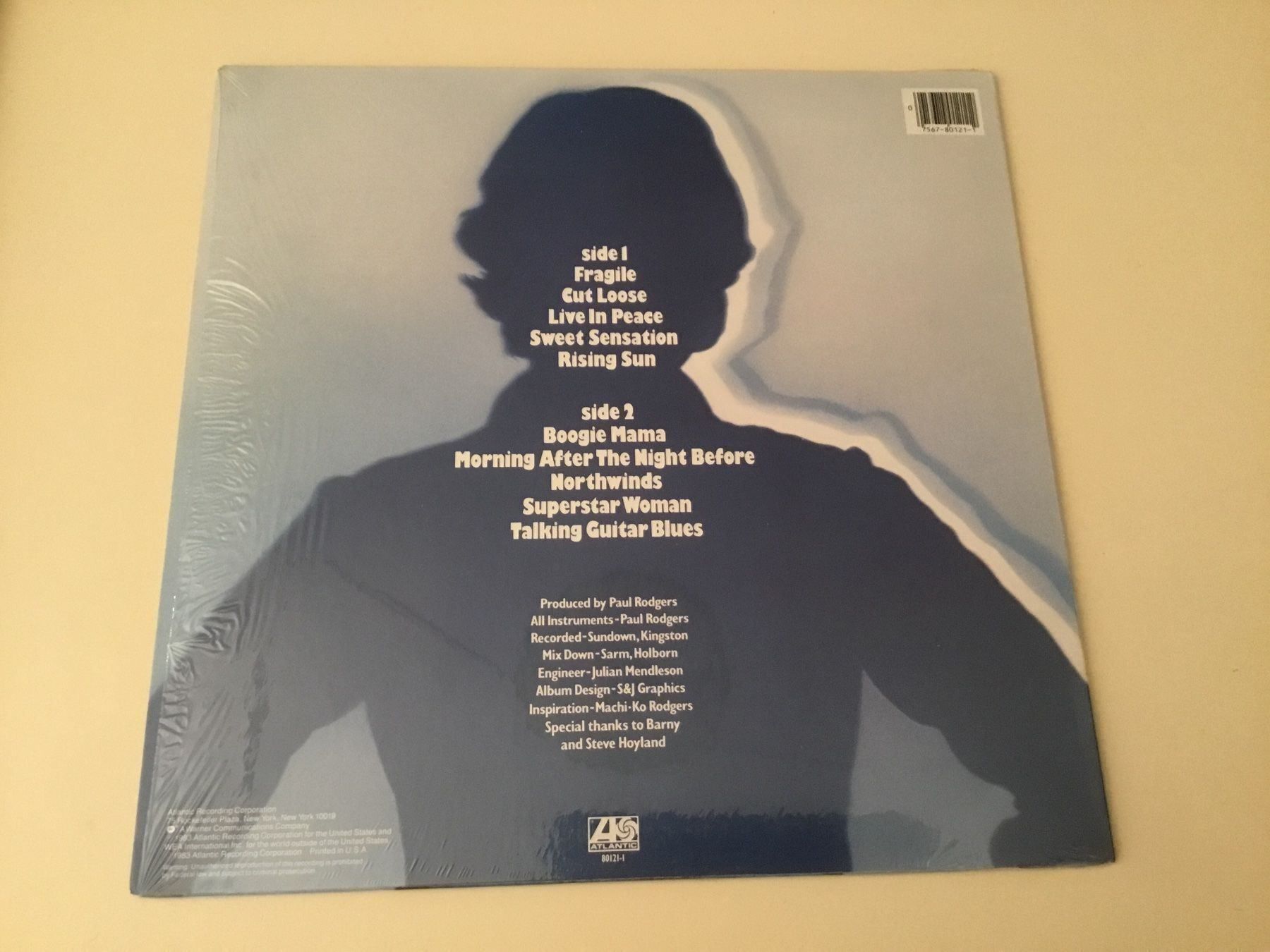 Dischi in vinile: Paul Rogers / Cut loose – Usato da Kreuzlingen venduto da Schuggerman 1