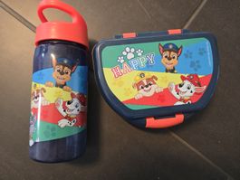 Paw Patrol Set: Trinkflasche und Znünibox für Kindergarten!