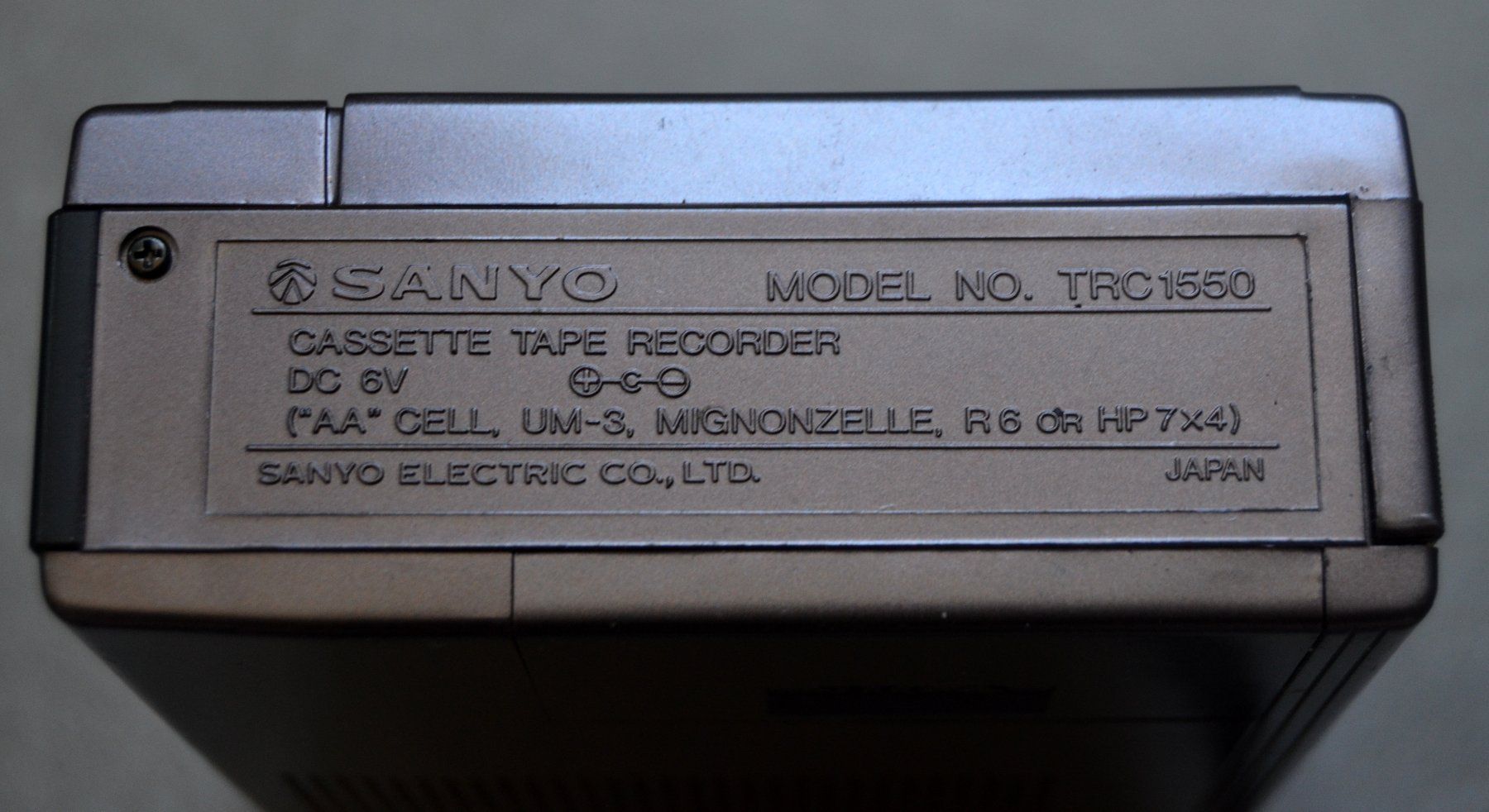 Sanyo Lecteur media portable: Sanyo TRC 1550 Walkman – D'occasion à Collonges par arashee 7