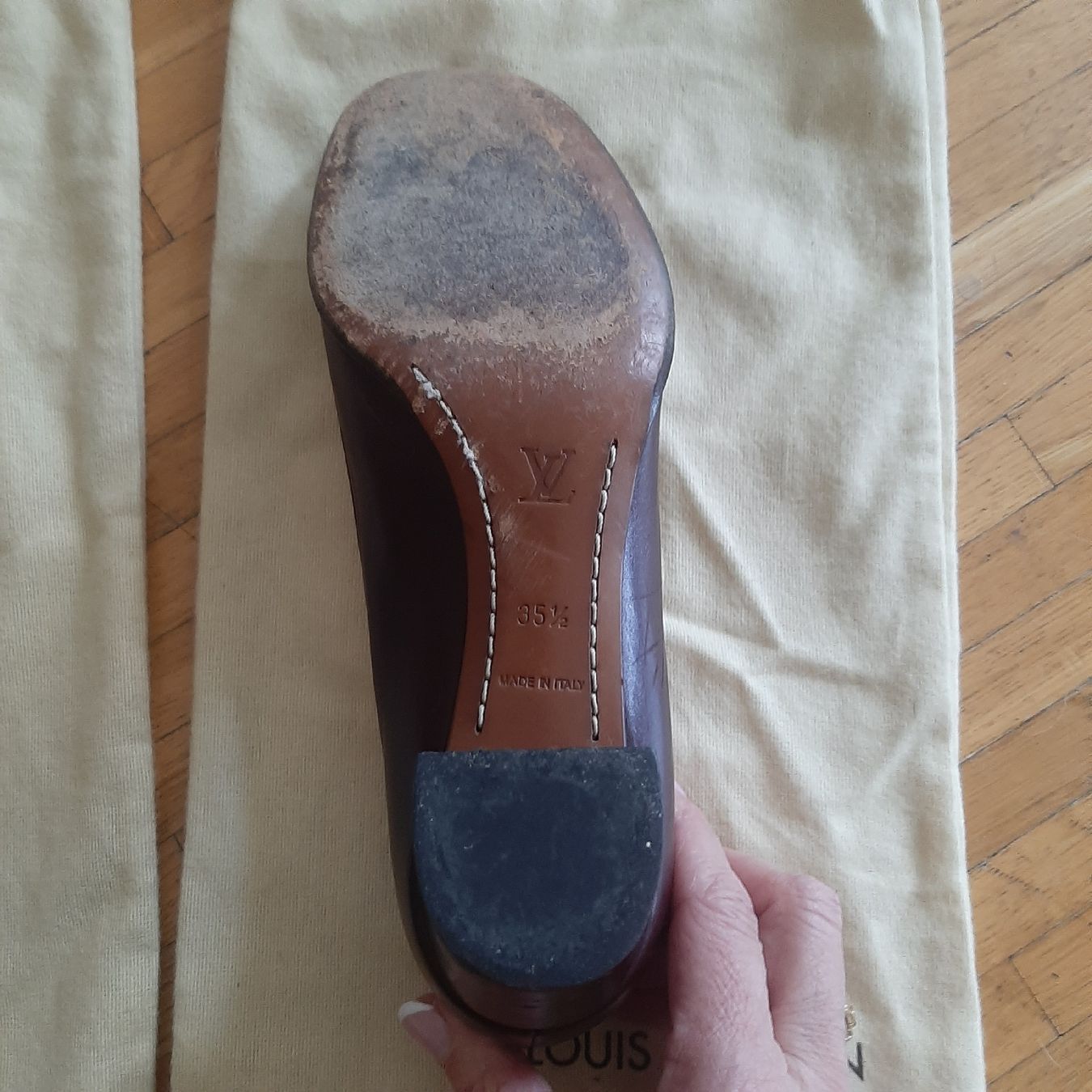 Louis Vuitton Scarpe da donna: Escarpins Louis Vuitton monogramme – Usato da Chêne-Bourg venduto da chsandra34 5