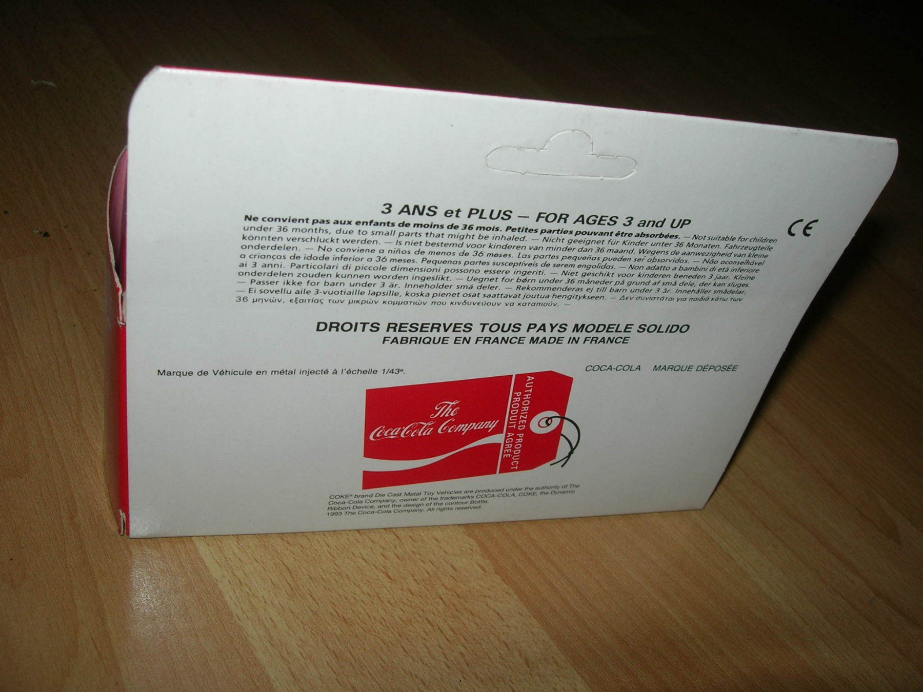 Renault Modellini d'auto: Renault Trafic 1994 Coca-Cola  * Solido 1:43 – Nuovo e nell'imballaggio originale da Hornussen venduto da Amw 6