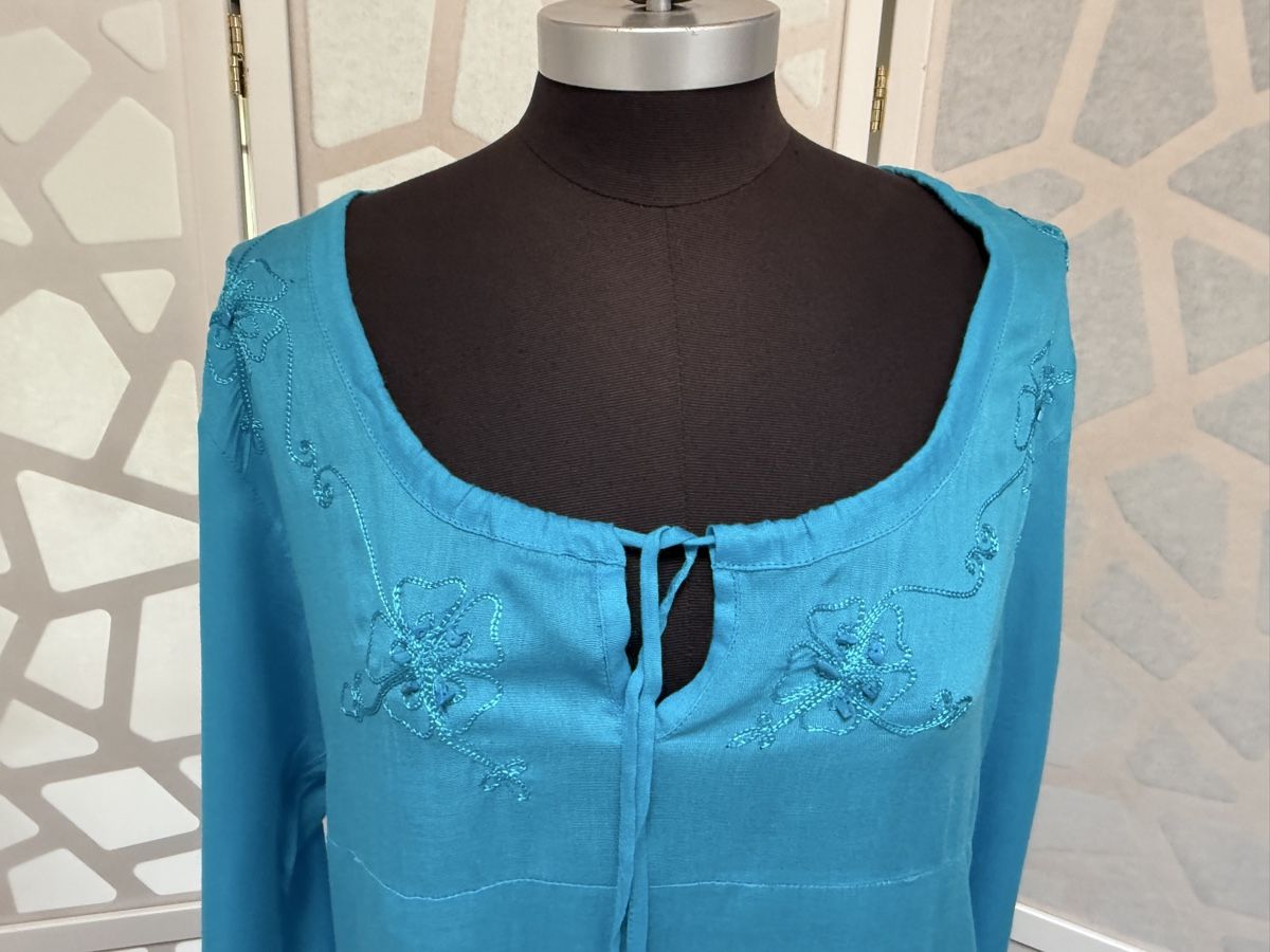 Tuniken: Great Melissa Odabash blue summer tunic. S/M – Neu (gemäss Beschreibung) aus Grund b. Gstaad von PlageNeige 7