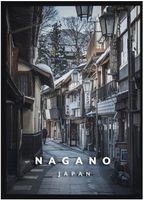DISPLATE - Metallbild Japan - Nagano (45 x 32 cm)
