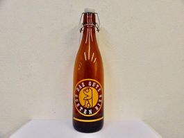alte Bierflasche GURTEN BIER WABERN GLASHÜTTE ST. PREX 1963