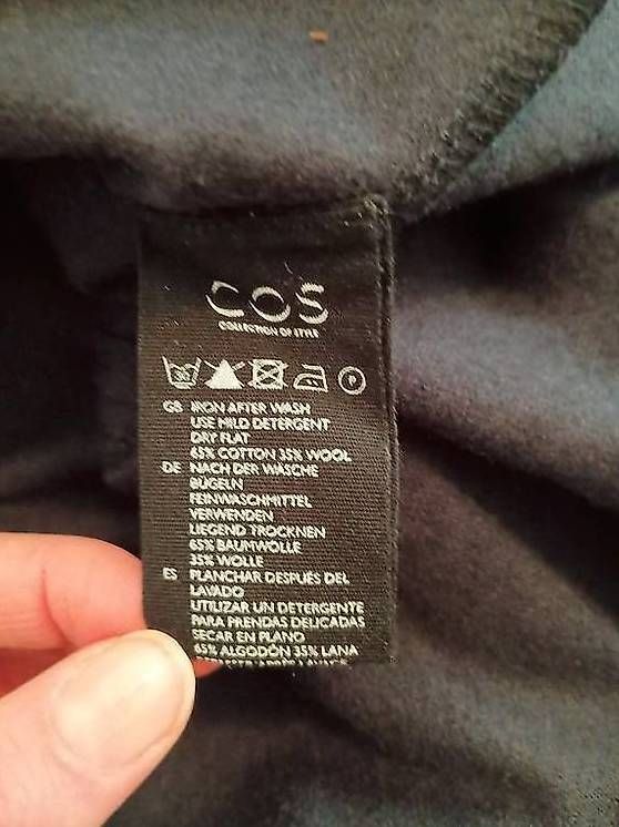 Cos Vestiti: Asymmetrisches Kleid von Cos mit Wolle – Usato da Zürich venduto da Melianea 4