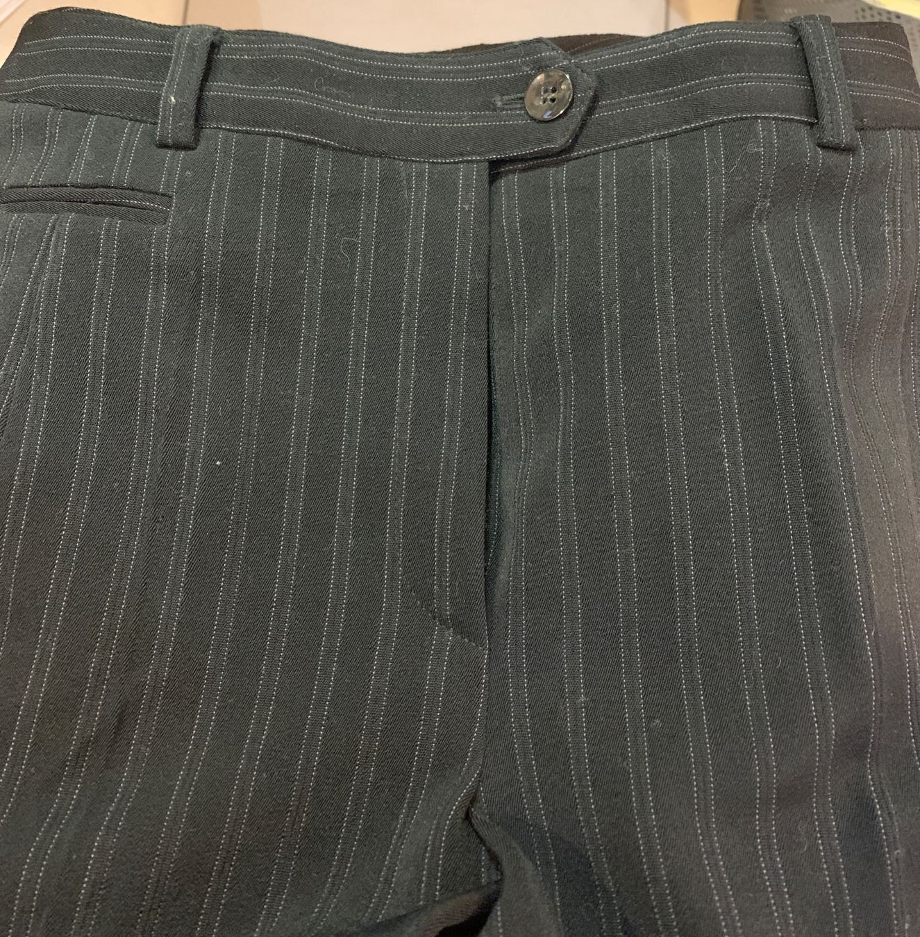 Hosen: Gestreifte Damen Business Hose – Gebraucht aus Unterägeri von Jr61 8