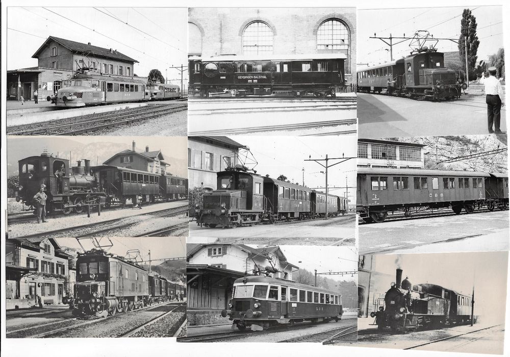 Oensingen Balsthal Bahn Set zu 10 Ansichtskarten Kaufen auf Ricardo