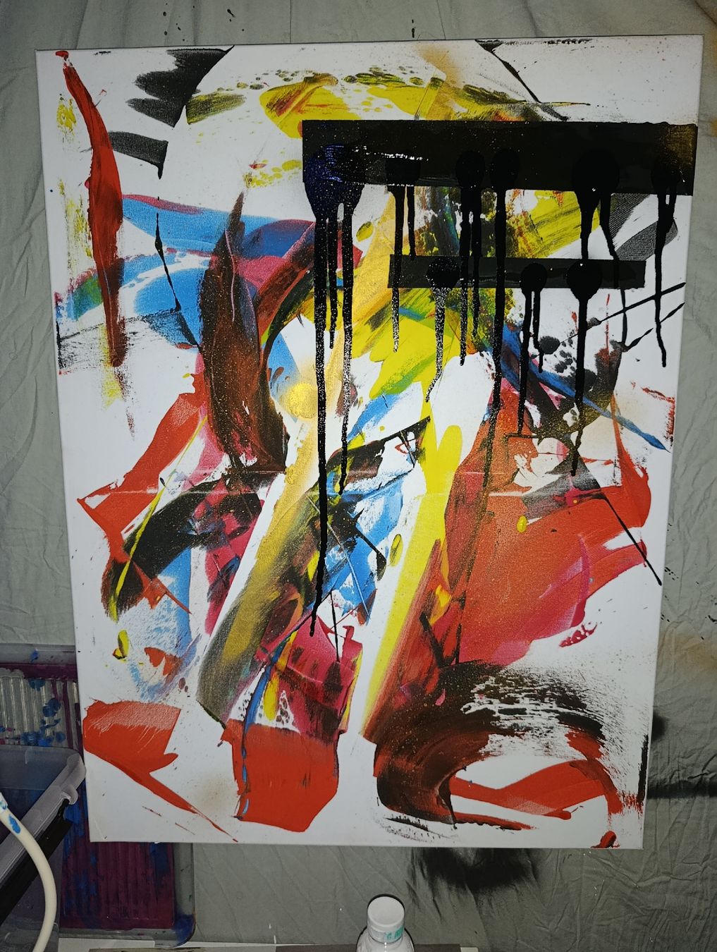 Gemälde: "DRAMATIC HORIZONS" – Neu und originalverpackt aus Bellinzona von ARCAOS.ART 3