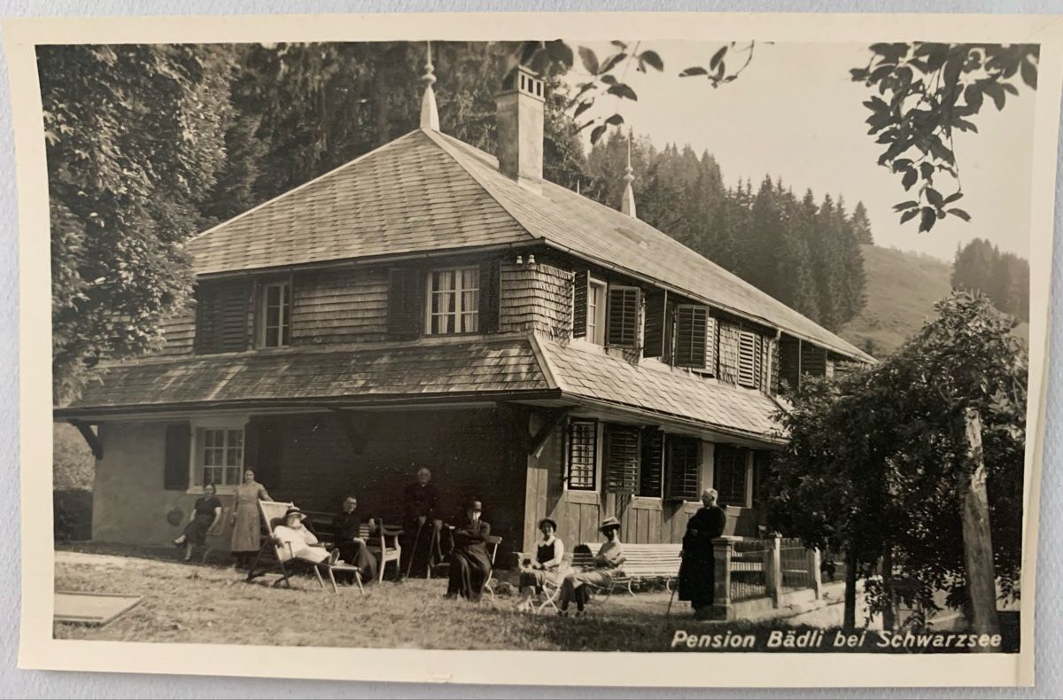 Cartoline postali: Ansichtskarten Schweiz - Schwarzsee FR – Usato da Düdingen venduto da polytropon_5 2