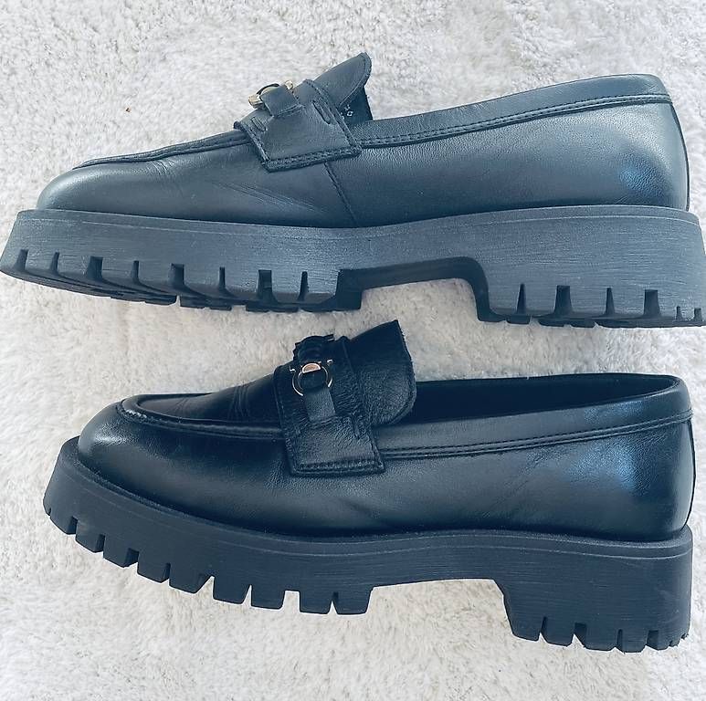 Scarpe da donna: Damen-Loafer schwarz – Usato da Brunnen venduto da rot005 1