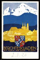 Ludwig Hohlwein: Berchtesgaden, Ortsansi
