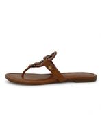 Tory Burch Miller Zehensteg Sandale EU 36.5 Braun
