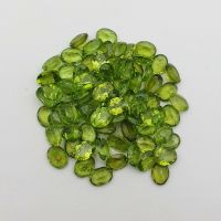 38.58ct B-Lot 50 Natur Peridote zertifiziert Edelsteine Grün