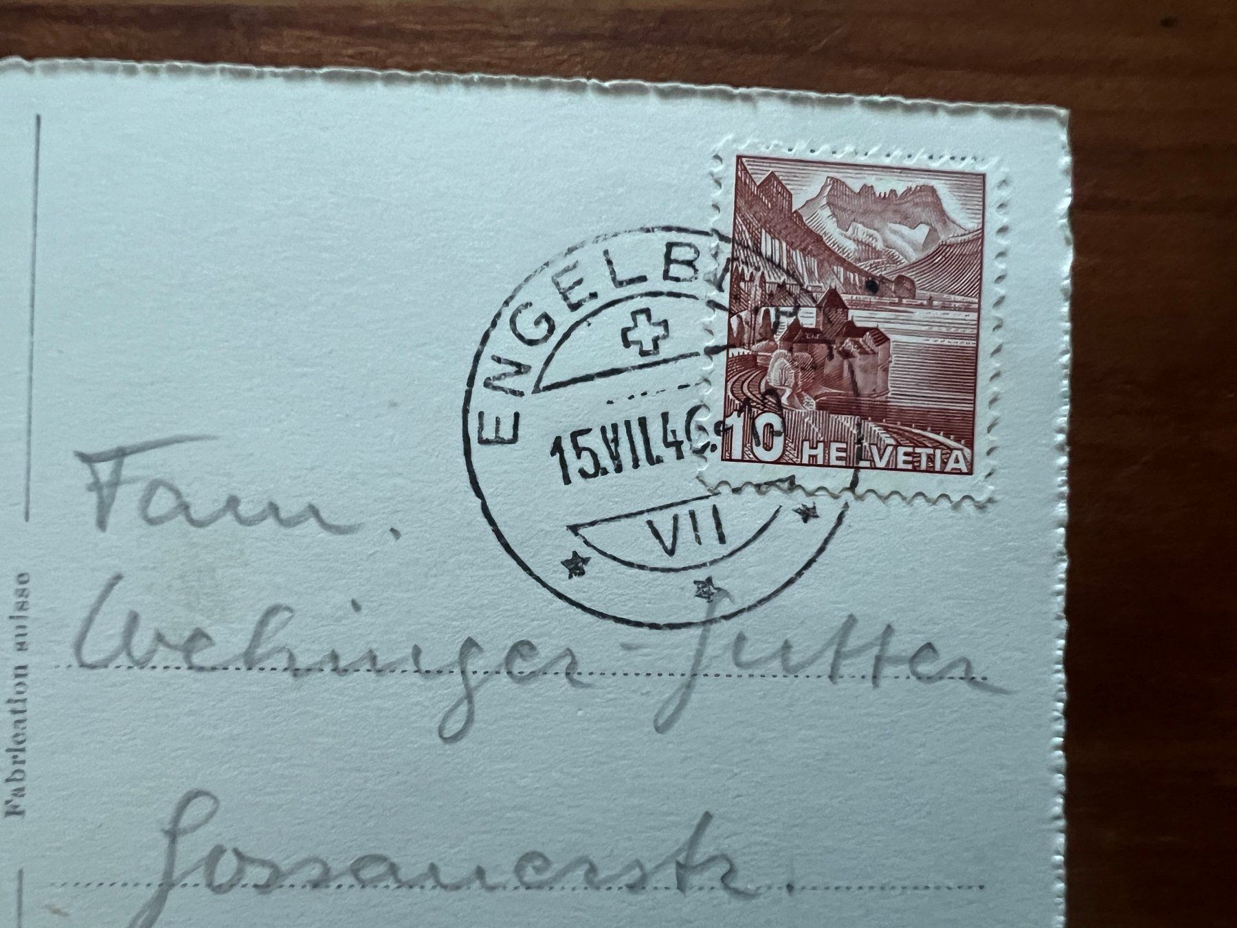 Cartes postales: AK 1946 Rigi  (G2821) – D'occasion à Hinwil par Sidi4 1