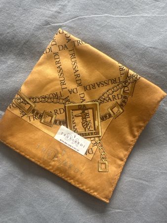 Trussardi Tuch Foulard Einstecktuch 52cm