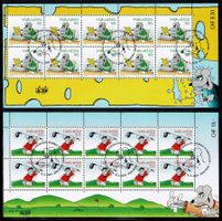 2005 Kleinbogen "Uli Stein" Nr. 1158-1159 mit ET-ʘ