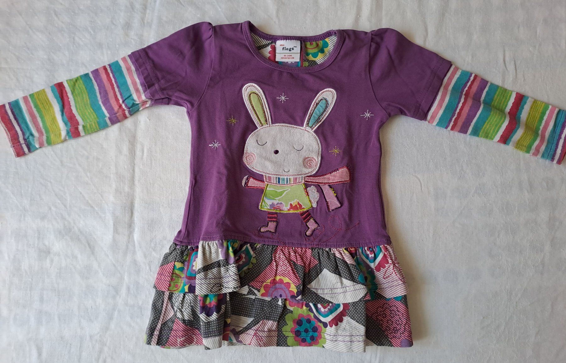 Kleider & Röcke: Robe pour fille taille 92 – Neu (gemäss Beschreibung) aus Le Noirmont von sportboutique