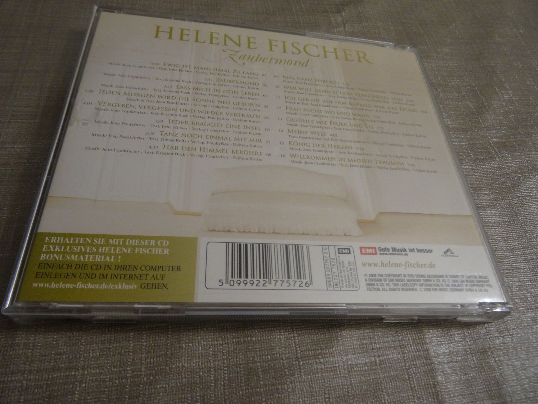 CD: Helene Fischer - Zaubermond CD – Usato da Olten venduto da Disc-Ausverkauf 2