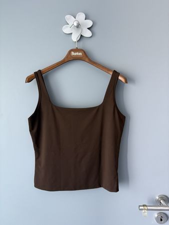 Débardeur femme marron taille M