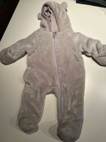 Flauschiger Baby Winter Overall, Gr. 56, Top Zustand!