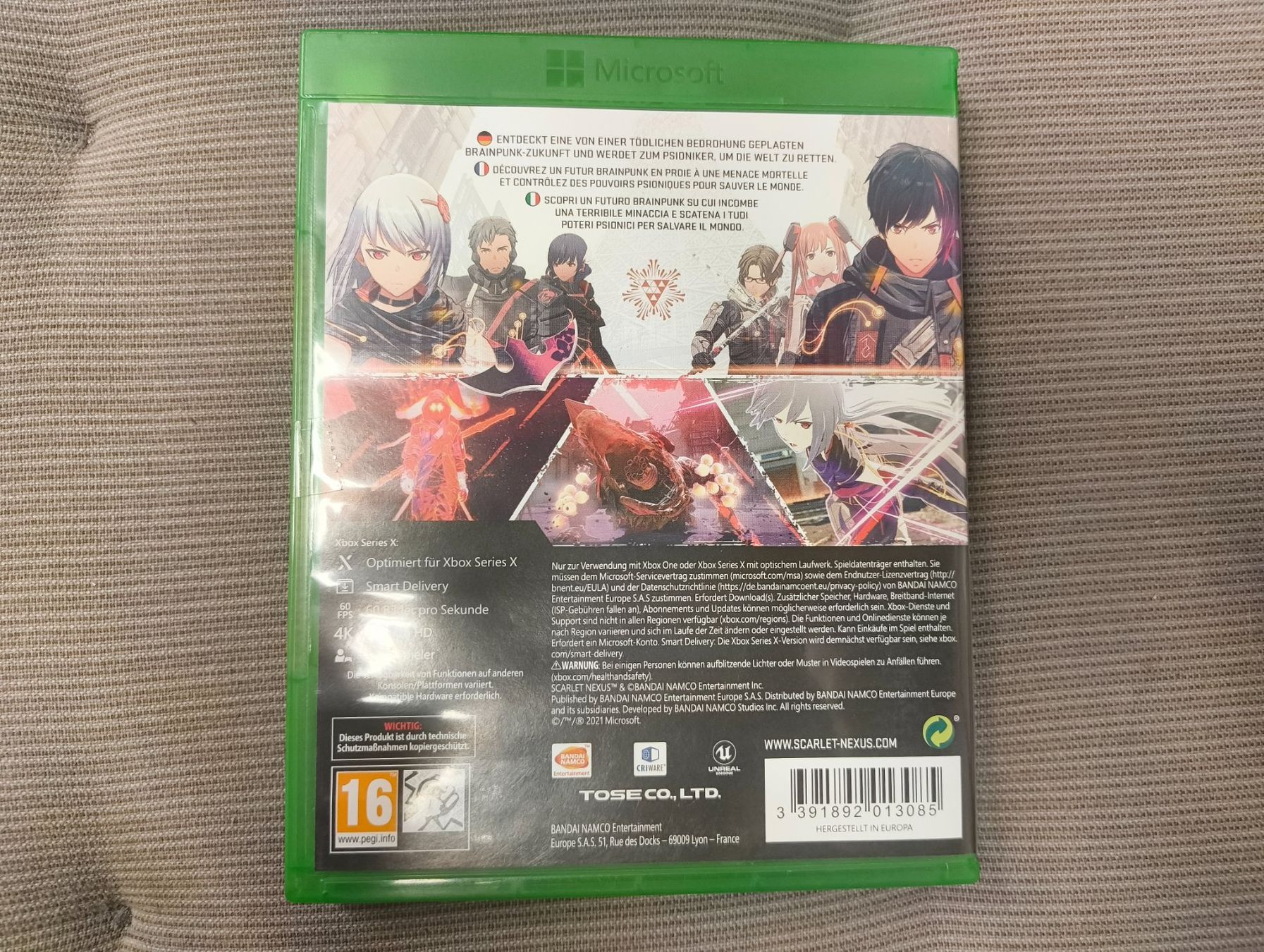 Microsoft Giochi: Scarlet Nexus Xbox series X / S – Usato da Giubiasco venduto da Ticinerd 1