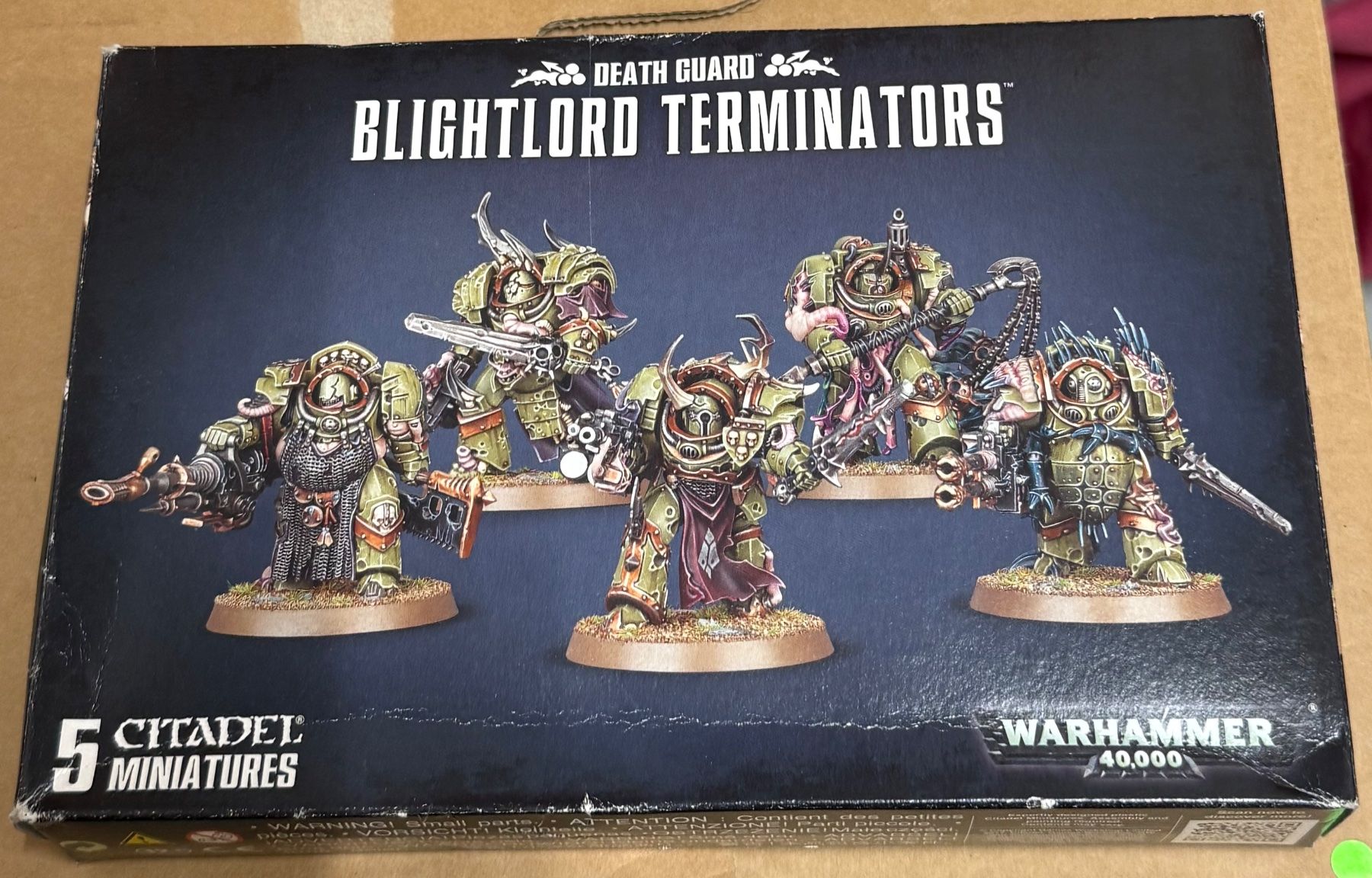Modellbausätze & Standmodelle: Warhammer 40.000: Death Guard - Blightlord Terminators – Neu (gemäss Beschreibung) aus Zürich von MegaYaranaika