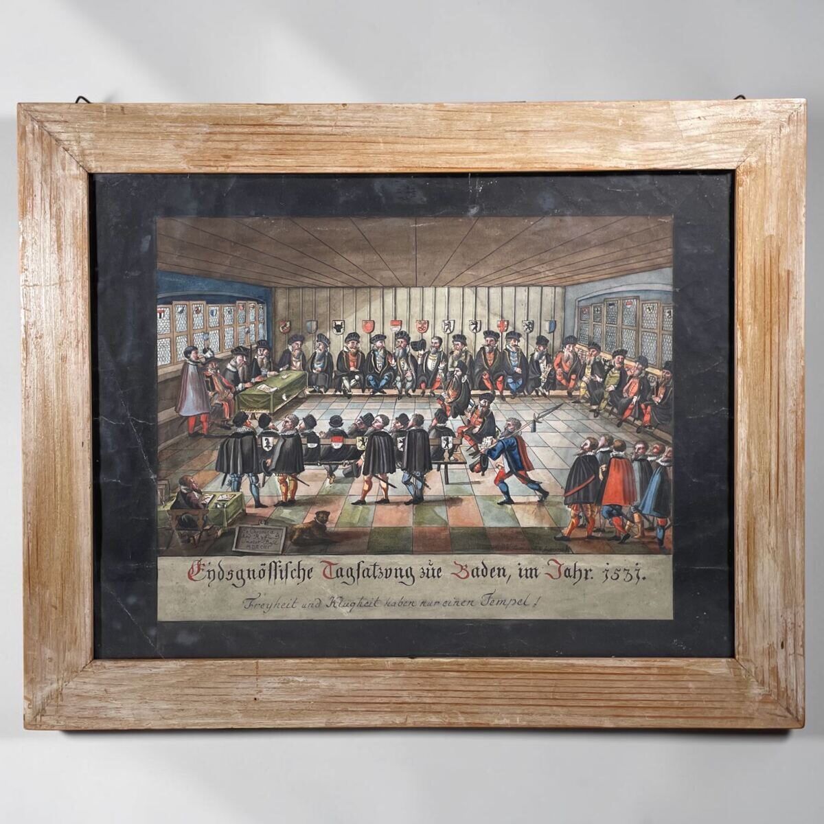 Dipinti: Eidgenössische Tagsatzung 1537  – Usato da Zürich venduto da kunstkauf 1
