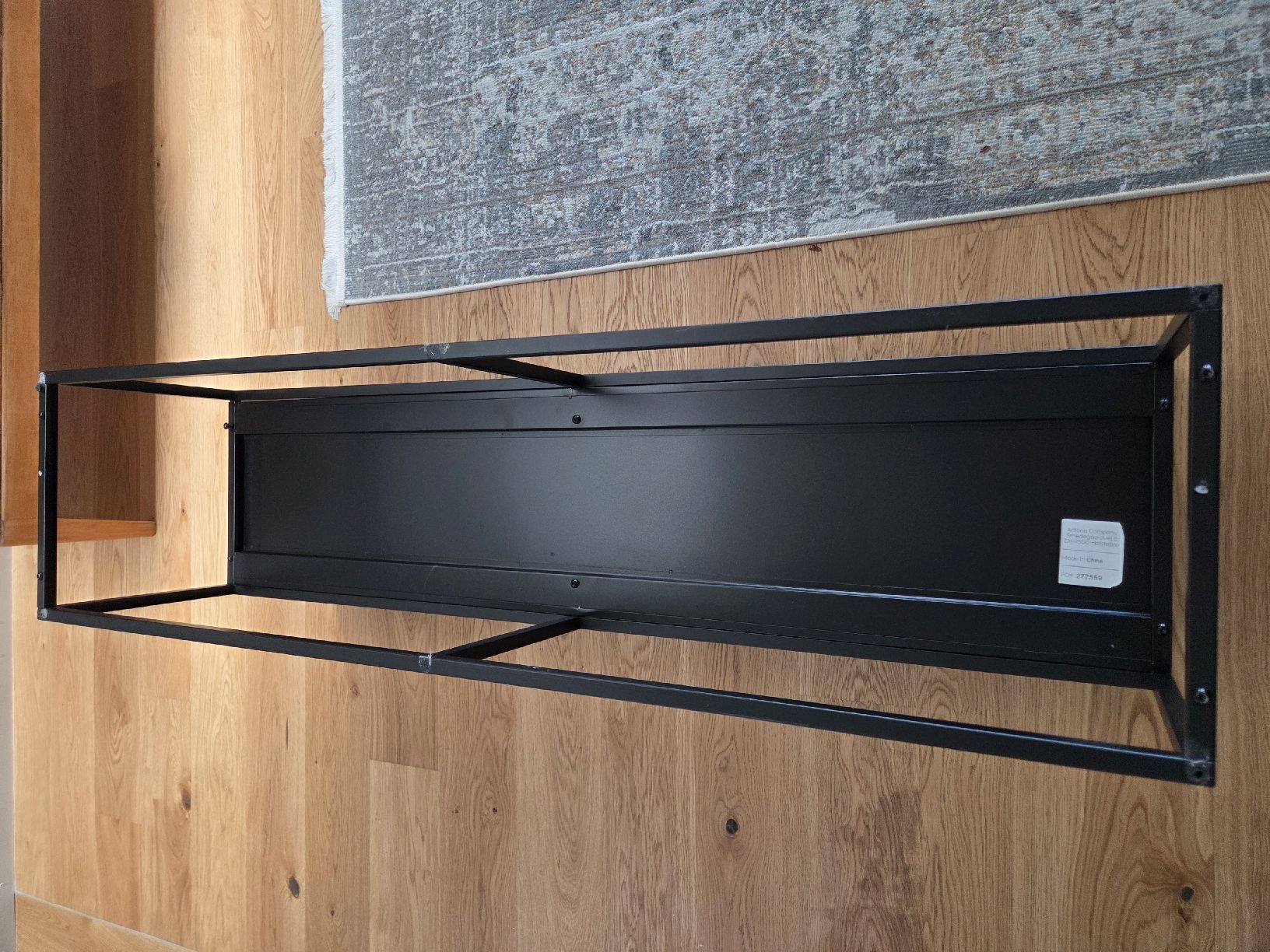 Scaffali: Black Metal Shelf Unit – Usato da Horgen venduto da Hunninko 5