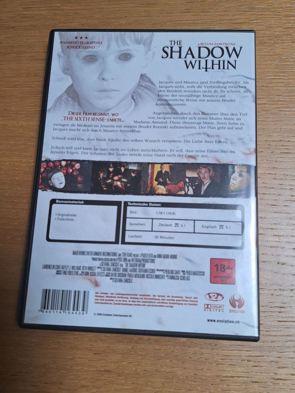 Tutti i DVDs: DVD The Shadow within 2007 – Nuovo (secondo la descrizione) da Unterseen venduto da Kanica 1