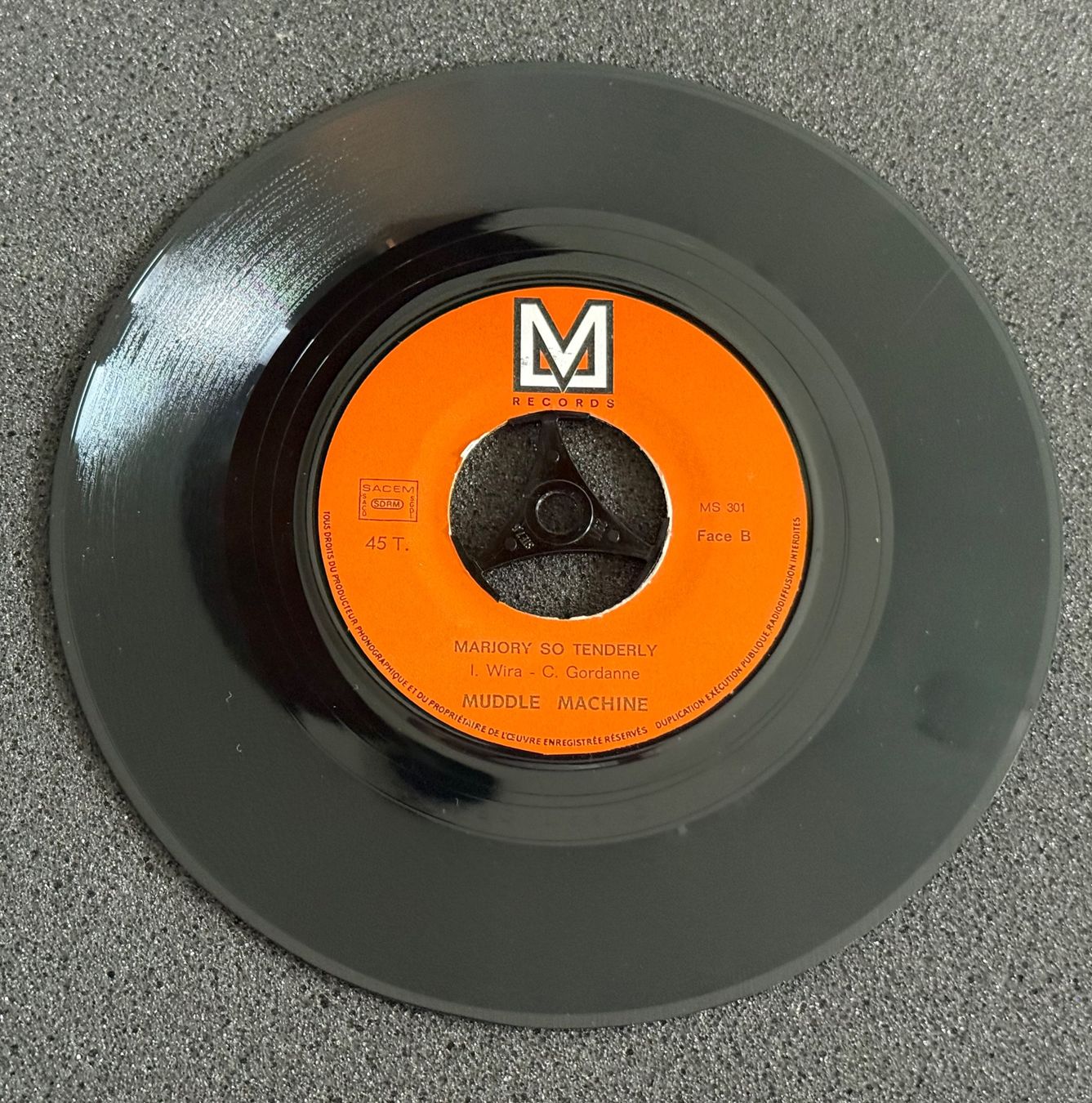 Dischi in vinile: Muddle Machine – Down By The River - Vinyle 7" – Usato da Denges venduto da peumens 3