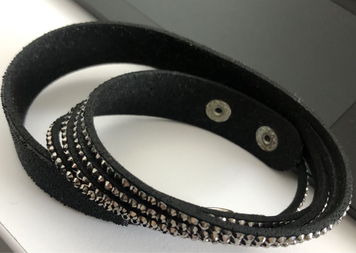 Swarovski Bracciali & Braccialetti: Schickes Wickelarmband mit Strasssteinen – Nuovo (secondo la descrizione) da Luzern venduto da Pool33 3