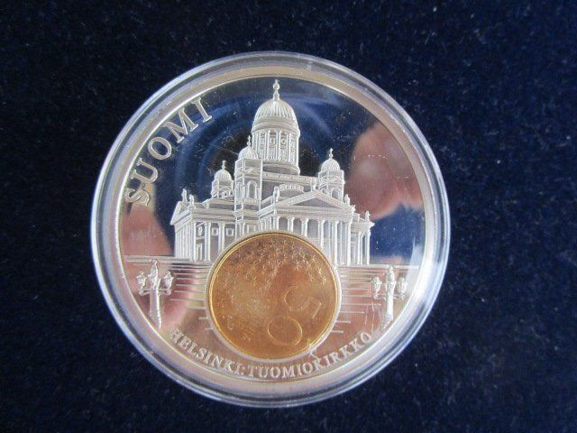 Medaglie: Helsinki SUOMI - PP - D = 50 mm – Nuovo e nell'imballaggio originale da Luzern venduto da Horoskop1