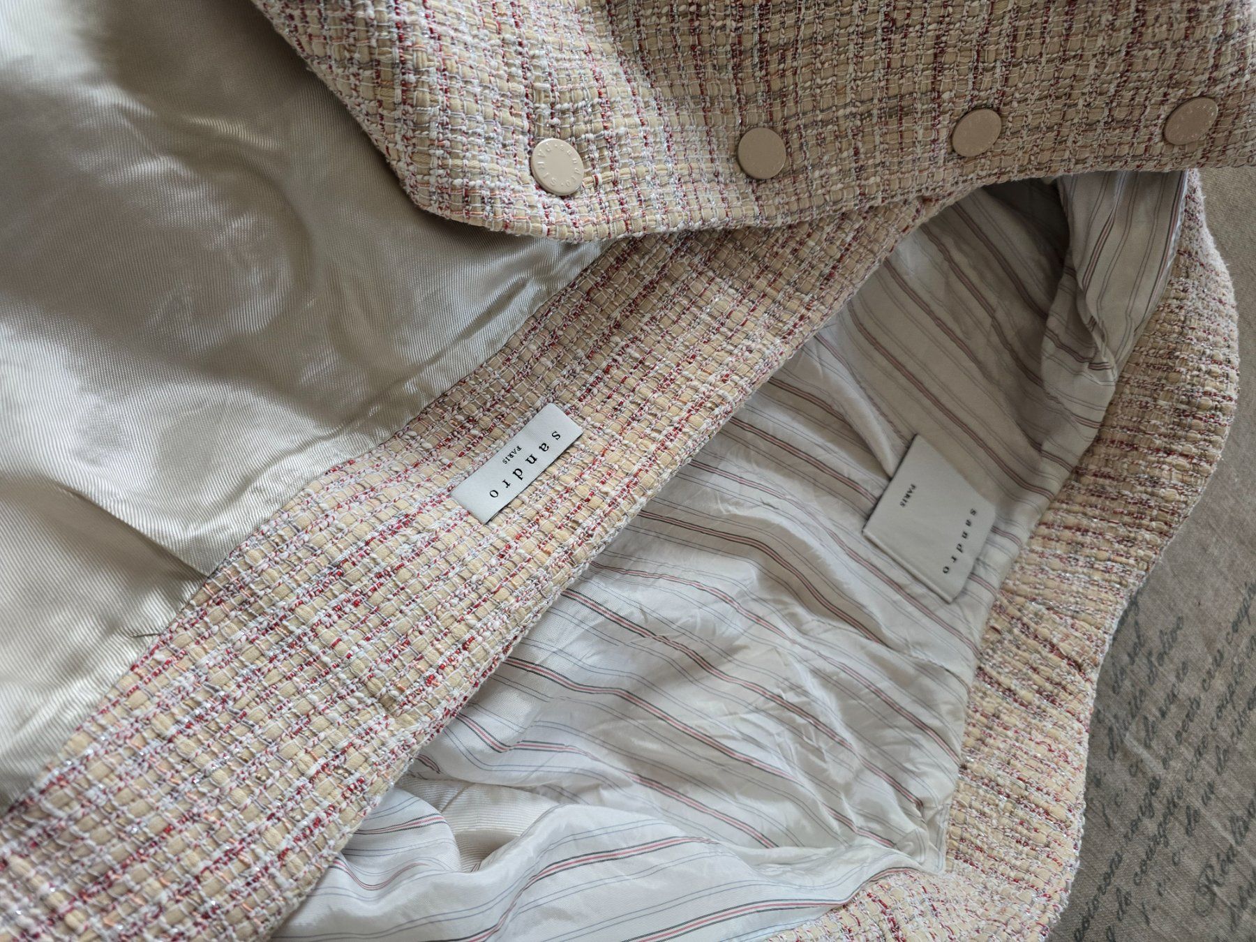 Sandro Anzüge & Kostüme: Sandro Paris Tweed Kostüm Gr. 1 – Neu (gemäss Beschreibung) aus Bottmingen von sandy_2 7